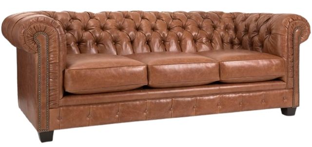 Decor-Rest® Furniture LTD Customizable 3230 Leather 89'' Sofa-0