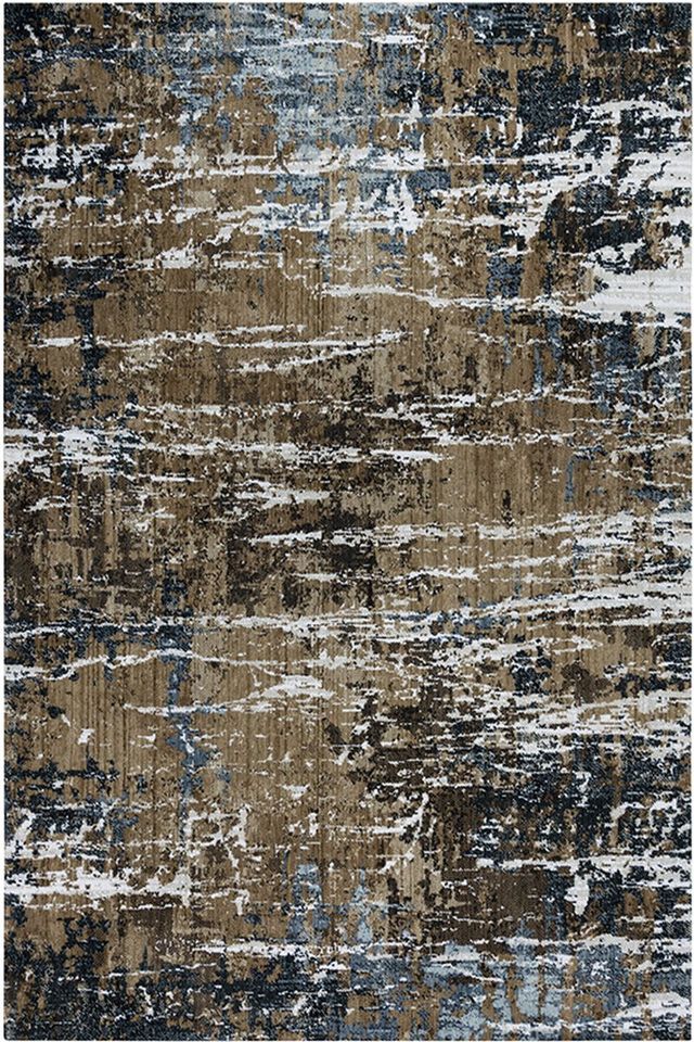 Rizzy Home Elite Brown 5’x 8' Area Rug-0