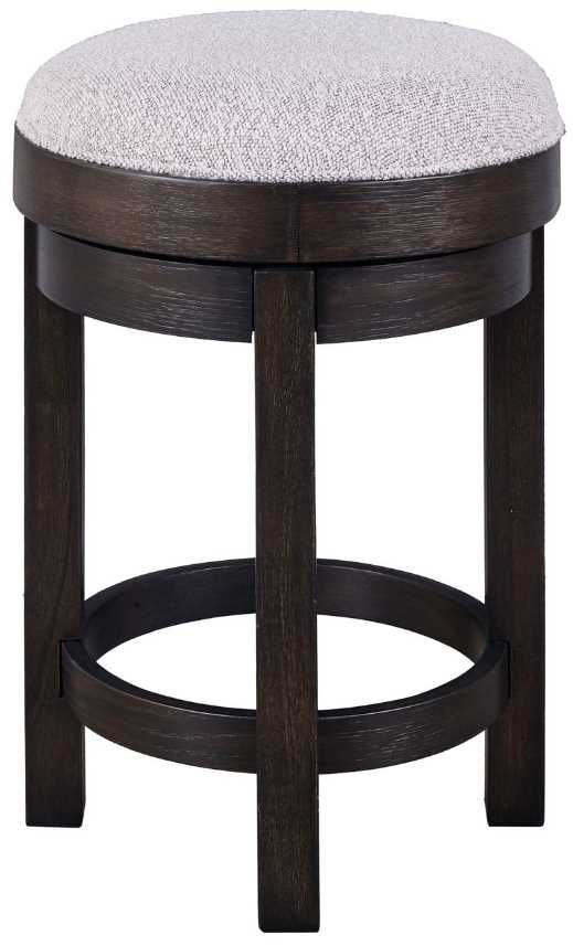 Liberty Furniture Weston Peppercorn/Taupe Swivel Console Stool-3