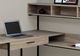 Monarch Specialties Inc. Dark Taupe Computer Corner Desk-1