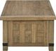 Signature Design by Ashley® Ridgester Light Brown Lift Top Cocktail Table-4