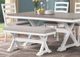 American Wholesale Furniture Brookside 6-Piece Gray/White Dining Set-1