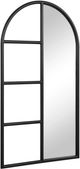 Renwil® Trellis Matte Black Full Length Mirror-2