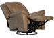 Catnapper® Cole Camel Chaise Swivel Glider Recliner-2