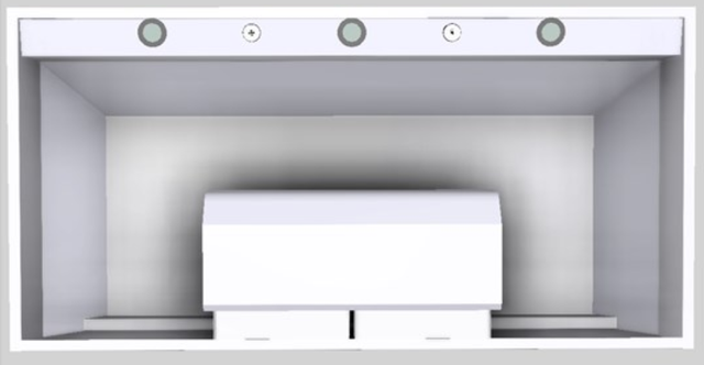 Vent-A-Hood® Designer Series 48" White Wall Mounted Range Hood-1