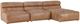 Moe's Home Collection Ramsay Signature 3-Piece Tan Right-Arm Facing Modular Sectional and Chaise-0