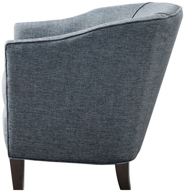 Olliix by Madison Park Slate Blue Fremont Barrel Arm Chair-1