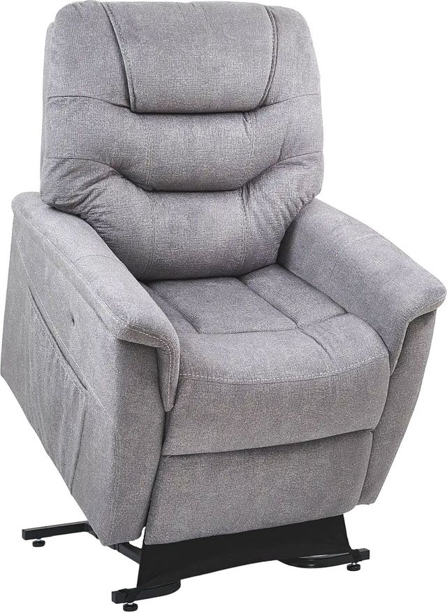 UltraComfort™ Marbella Fog Medium Power Lift Recliner-1