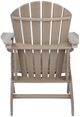 Signature Design by Ashley® Sundown Treasure Driftwood Plastic Outdoor Adirondack Chair-2