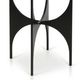 StyleCraft Austin Black Side Table-2