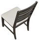Homelegance® Victoria Beige/Dark Espresso Side Chair-5