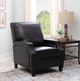 Powell® Portico Chocolate Manual Recliner-2