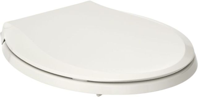 KOHLER® Cachet® Almond Readylatch® Quiet-Close™ Round-Front Toilet Seat-0