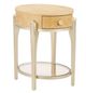 Michael Amini® Camellia Field Caramel Round End Table-0