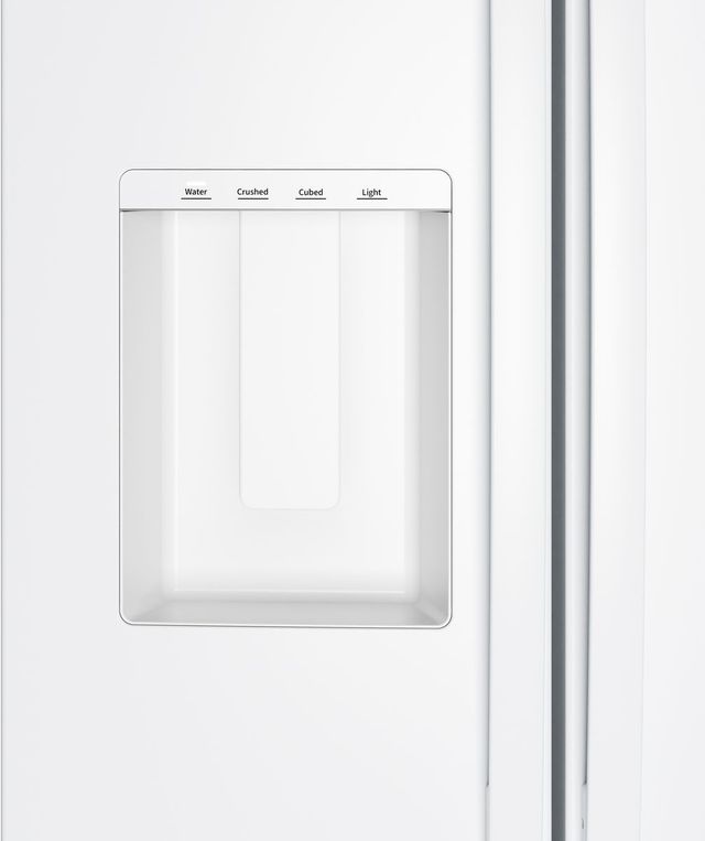 GE® ENERGY STAR® 36" 27.9 Cu. Ft. White Side-by-Side Refrigerator with Extra Tall Dispenser and In-Door Icemaker-2