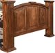 Horizon Home® Estancia Brown Wax Queen Panel Bed-1