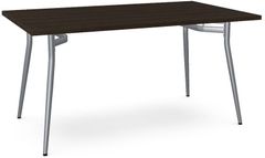 Amisco Customizable Alys 31" Rectangular Table with 60" Solid Ash Top