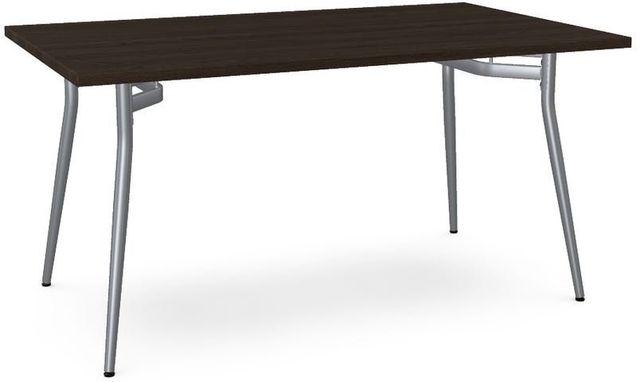 Amisco Customizable Alys 31" Rectangular Table with 60" Solid Ash Top-0