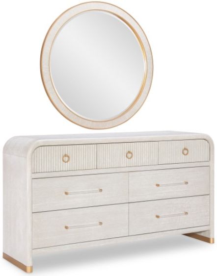 Legacy Classic Miramar Oyster 7-Drawer Dresser-2