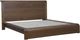 Modus Furniture Totes English Walnut Full Platform Panel Bed-2