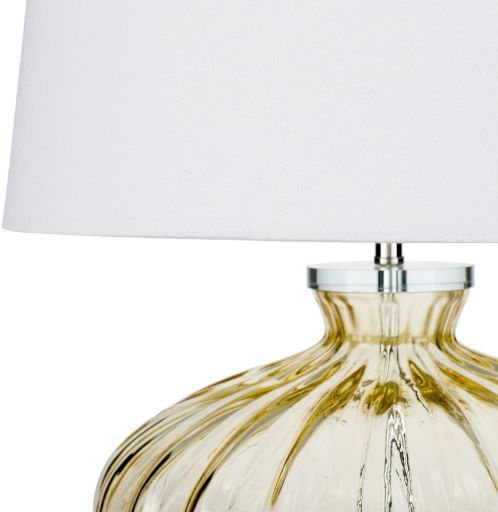 Surya Willoughby Smoke Table Lamp-2