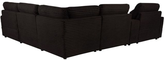 Coaster® Collins 6-Piece Chocolate Brown Modular Power Reclining Sectional-4