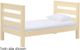 Crate Designs™ Furniture TimberFrame Unfinished Full XL Lower Bunk Bed-0