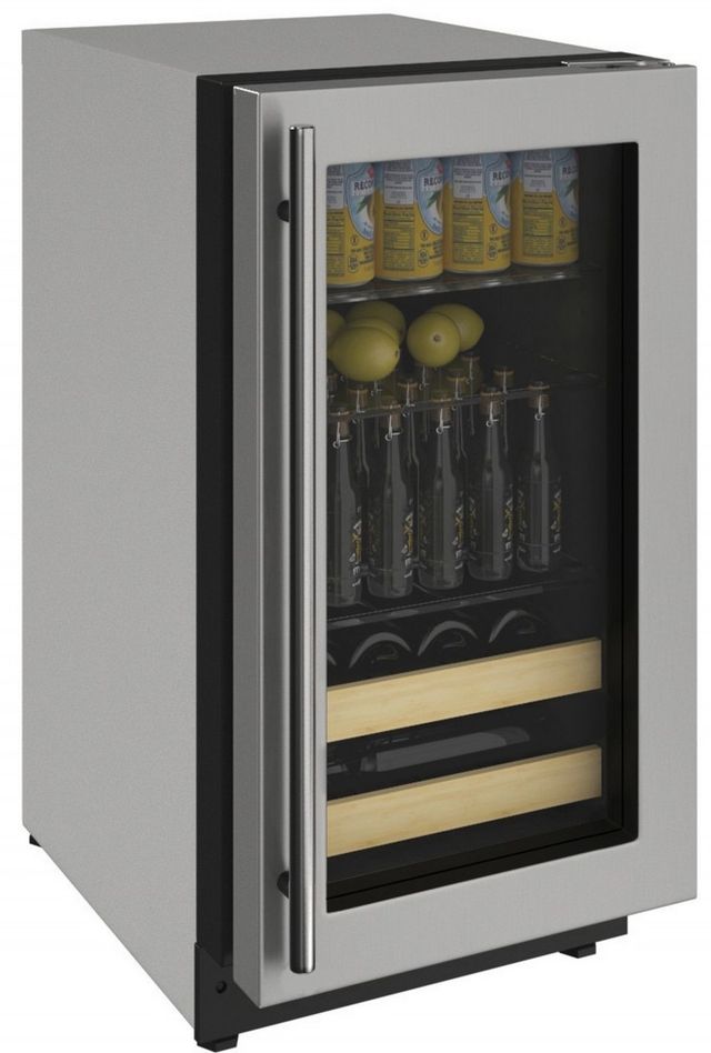 U-Line® 2000 Series 3.4 Cu. Ft. Stainless Steel Wine Cooler-0