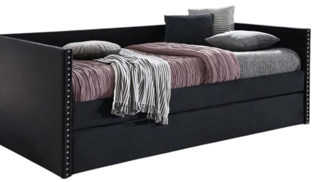 Crown Mark Sadie Gold Upholstered Daybed-0