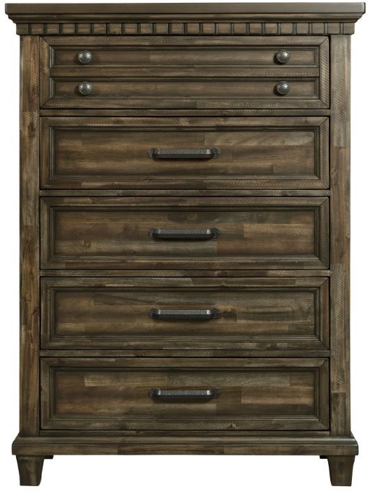 Elements International McCoy Charcoal Chest-1