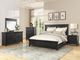 Bernards Spruce Creek 3-Piece Black Queen Panel Bed Set-4