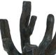 A & B Home Rustic Brown Tree Statuary with Round Base-4