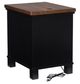 Signature Design by Ashley® Wildenauer Brown Side Table with Black Frame-3