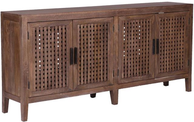 Parker House® Crossings Portland Timber 78" TV Console-0