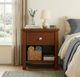 Homelegance® Rowe Dark Cherry Nightstand-1