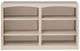 Archbold Furniture Customizable Pine 48" x 30" Bookcase-1