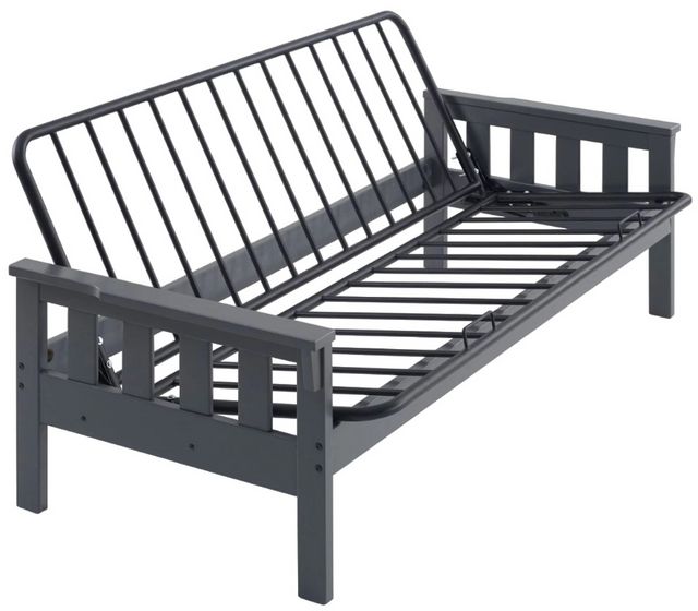 Woodcrest Gray/Orange Futon-2