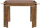 Hooker® Furniture Archives Brown Dining Game Table with Mottled Amber Base-4