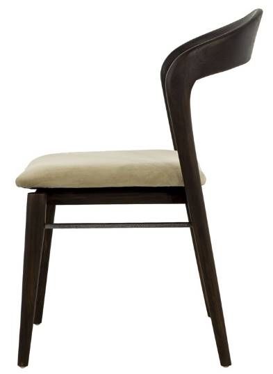 YHD Giuseppe Dark Brown Accent Chair-3
