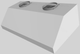 Vent-A-Hood® 48" White Wall Mounted Liner Insert-4