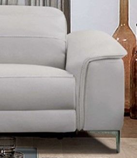 Furniture of America® Ascona Light Taupe Power Sofa-1