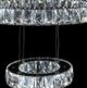 Michael Amini® Asteroids Round Rings Silver LED Chandelier-1