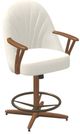 Chromcraft Customizable Bailey Swivel Tilt Counter Height Dining Stool-2