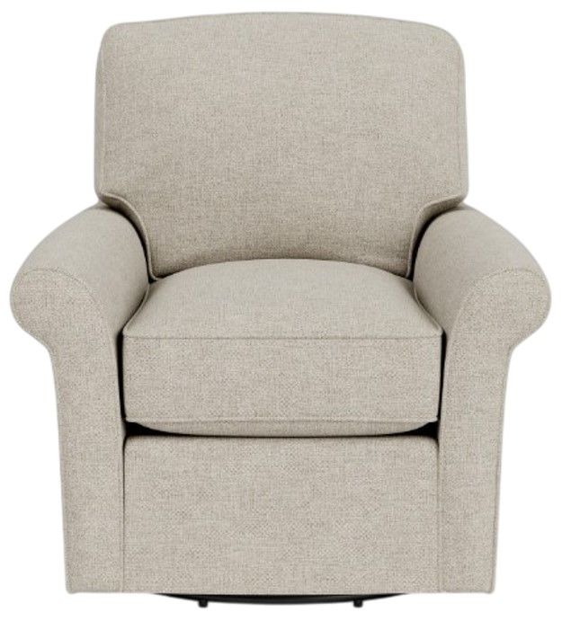 Flexsteel® Parkway Silver Driftwood Swivel Glider-1