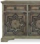 Century® Casa Bella Timber Grey Carved Credenza-1