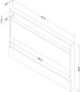 South Shore Holland Natural Walnut Double/Queen Panel Headboard with Storage-2