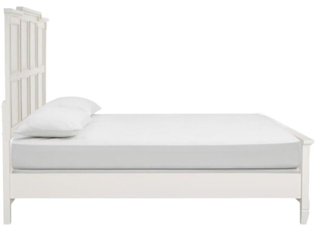 Magnussen Home® Willowbrook Egg Shell White King Panel Bed-2