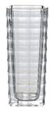 A & B Home Clear Square Tapered Vase-1