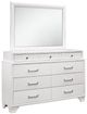 Global Furniture USA Jordyn White Dresser-0