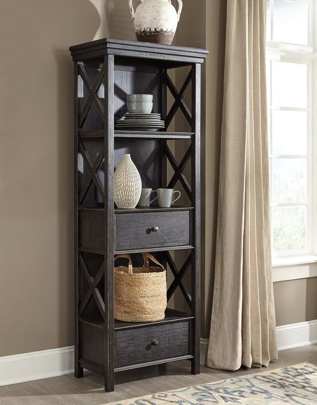 Signature Design by Ashley® Tyler Creek Black/Gray Display Cabinet-2